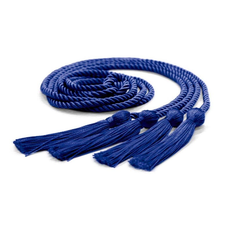 Endea Graduation Double Honor Cord (Royal Blue) - Image 1